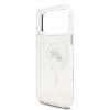 Karl Lagerfeld IML K&CH Heads fémkeretes MagSafe tok iPhone 18 Pro Max készülékhez fehér