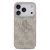 Guess PU 4G Metal Logo tok iPhone 18 Pro készülékhez rózsaszín