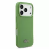 Lacoste Iconic Petit Pique PVC fém logós MagSafe tok iPhone 18 Pro készülékhez, zöld