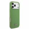 Lacoste PVC Iconic Petit Pique Metal Logo MagSafe tok iPhone 18 Pro Max készülékhez tárkonyzöld