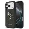Guess PU 4G Metal Logo tok iPhone 18 Pro készülékhez szürke