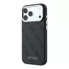 Guess műbőr 4G arany keretes MagSafe tok iPhone 18 Pro készülékhez fekete