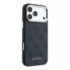 Guess műbőr 4G arany keretes MagSafe tok iPhone 18 Pro készülékhez fekete