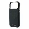 Guess PU Semi Wrap Perforated 4G Logo MagSafe tok iPhone 18 Pro készülékhez fekete