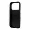Guess PU Semi Wrap perforált 4G Logo MagSafe tok iPhone 18 Pro készülékhez, borvörös