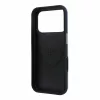 Guess PU Semi Wrap perforált 4G logós MagSafe tok iPhone 18 Pro Max készülékhez kék
