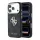 Guess PU 4G Strass Metal Logo tok iPhone 18 Pro Max készülékhez fekete