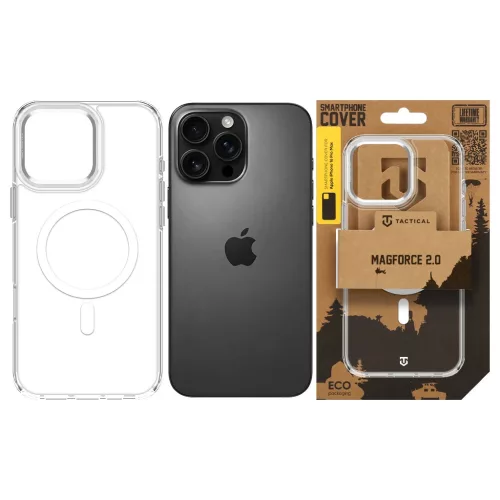 Tactical MagForce 2.0 tok Apple iPhone 16 Pro Max készülékhez ezüst