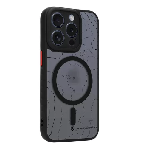 Tactical MagForce Warthog tok Apple iPhone 15 Pro készülékhez aszfalt