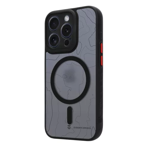 Tactical MagForce Warthog tok Apple iPhone 15 Pro készülékhez aszfalt