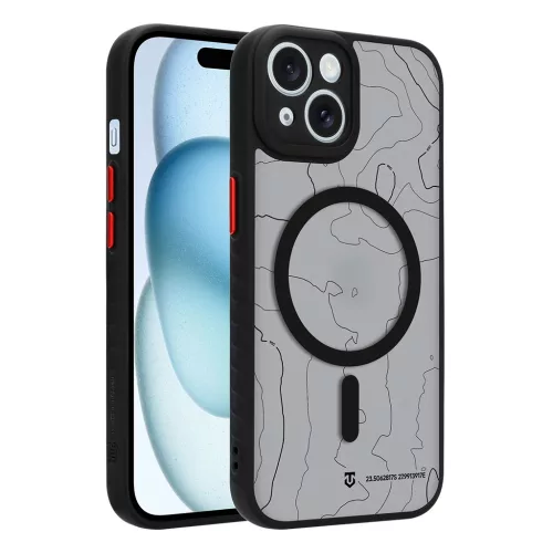 Tactical MagForce Warthog tok Apple iPhone 15 készülékhez aszfalt