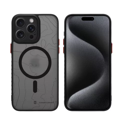 Tactical MagForce Warthog tok Apple iPhone 15 Pro Max készülékhez aszfalt