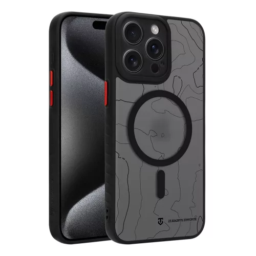 Tactical MagForce Warthog tok Apple iPhone 15 Pro Max készülékhez aszfalt