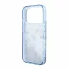 Karl Lagerfeld Liquid Glitter Beach tok iPhone 18 Pro készülékhez kék