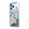 Karl Lagerfeld Liquid Glitter Beach tok iPhone 18 Pro Max készülékhez kék