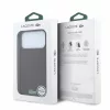 Lacoste PVC Iconic Petit Pique Metal Logo MagSafe tok iPhone 18 Pro készülékhez, bordó