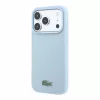 Lacoste PVC Iconic Petit Pique Metal Logo MagSafe tok iPhone 18 Pro készülékhez kék