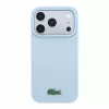 Lacoste PVC Iconic Petit Pique Metal Logo MagSafe tok iPhone 18 Pro készülékhez kék