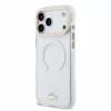 Lacoste IML ütésálló Petit Pique Gold Logo MagSafe tok iPhone 18 Pro Max készülékhez átlátszó