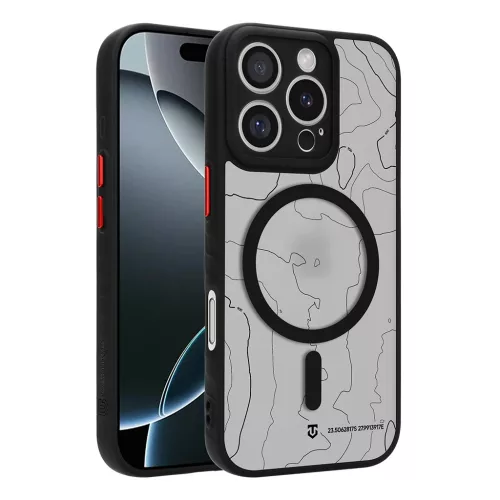 Tactical MagForce Warthog tok Apple iPhone 16 Pro készülékhez aszfalt