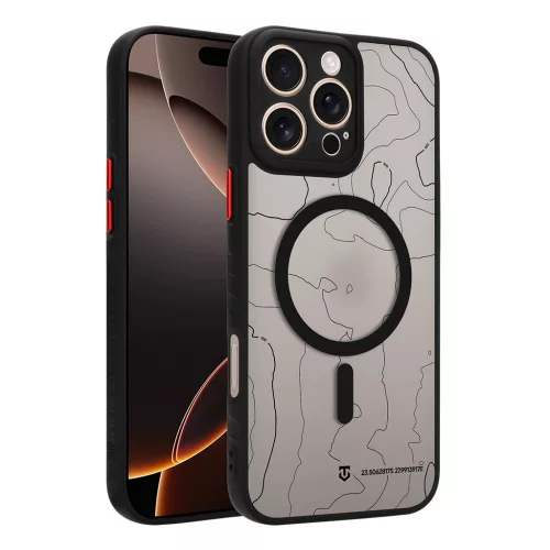 Tactical MagForce Warthog tok Apple iPhone 16 Pro Max készülékhez aszfalt