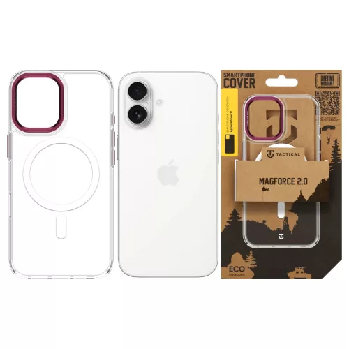 Tactical MagForce 2.0 tok Apple iPhone 17 készülékhez bordó