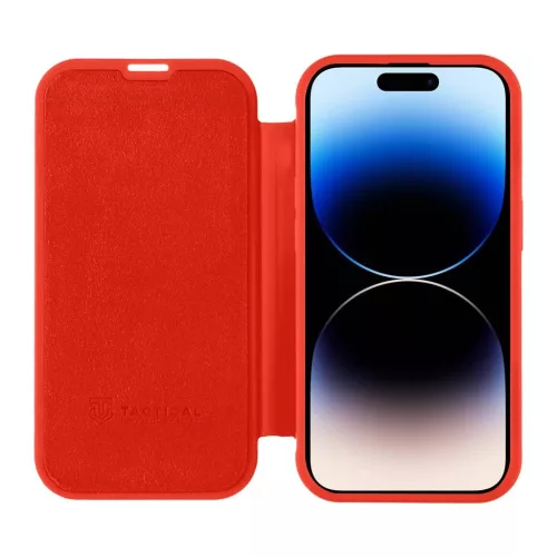 Tactical Safety Smoothie tok Apple iPhone 14 Pro készülékhez chilipiros