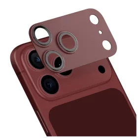   OBAL:ME Camera Island lencsevédő Apple iPhone 18 Pro Max készülékhez sötét cseresznye