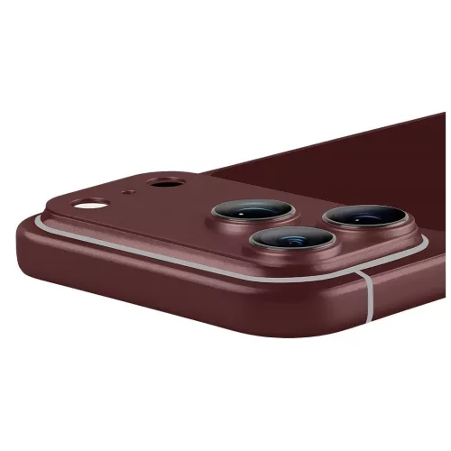 OBAL:ME Camera Island lencsevédő Apple iPhone 18 Pro Max készülékhez sötét cseresznye