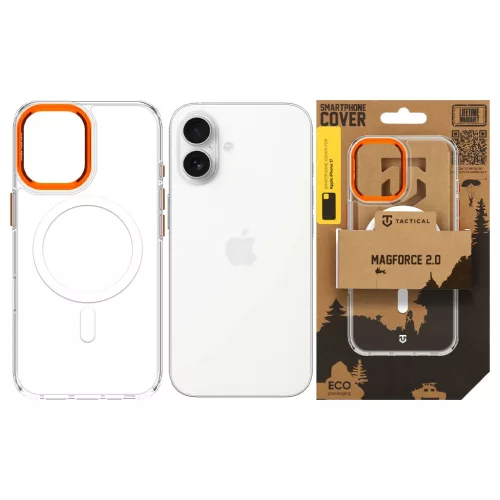 Tactical MagForce 2.0 tok Apple iPhone 17 készülékhez narancssárga