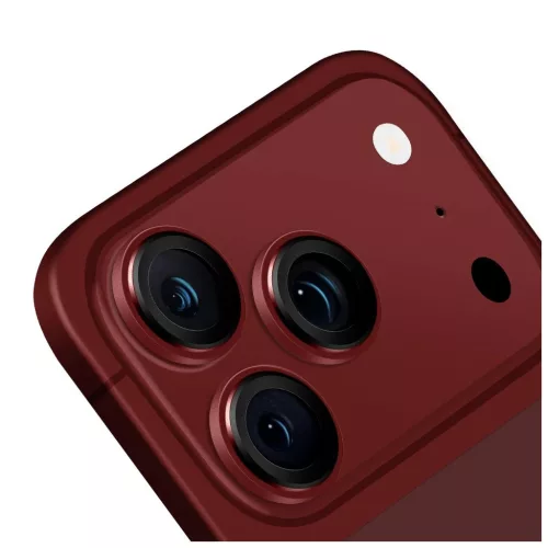 OBAL:ME kameralencsevédő Apple iPhone 18 Pro/18 Pro Max készülékhez sötét cseresznye