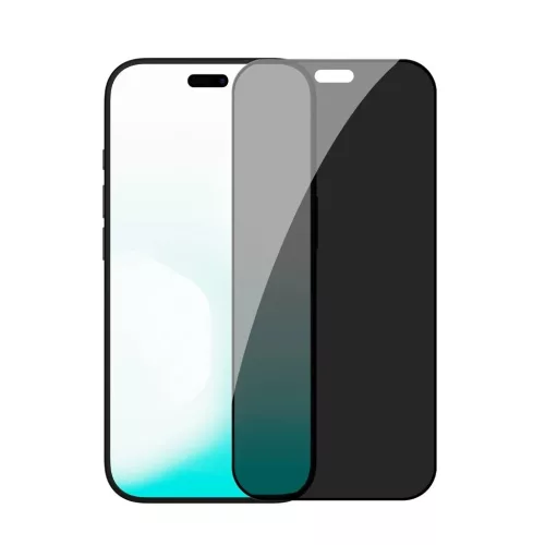 Nillkin edzett üveg kijelzővédő 0.25mm Guardian 2.5D Apple iPhone 18 Pro készülékhez applikátorral fekete