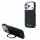 Karl Lagerfeld PU Saffiano Ring Stand MagSafe tok iPhone 18 Pro készülékhez fekete