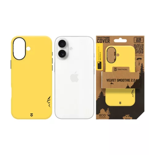 Tactical MagForce Velvet Smoothie 2.0 tok Apple iPhone 16 készülékhez banán