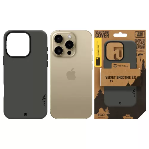 Tactical MagForce Velvet Smoothie 2.0 tok Apple iPhone 16 Pro készülékhez Bazooka