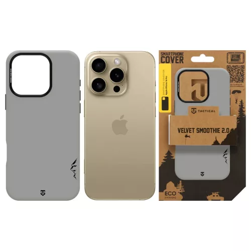 Tactical MagForce Velvet Smoothie 2.0 tok Apple iPhone 16 Pro készülékhez ködös