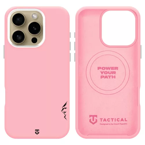 Tactical MagForce Velvet Smoothie 2.0 tok Apple iPhone 16 Pro készülékhez, rózsaszín