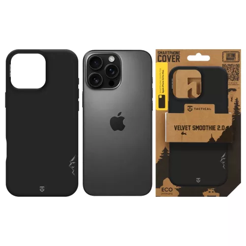 Tactical MagForce Velvet Smoothie 2.0 tok Apple iPhone 16 Pro Max készülékhez aszfalt