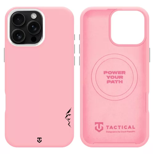 Tactical MagForce Velvet Smoothie 2.0 tok Apple iPhone 16 Pro Max készülékhez rózsaszín
