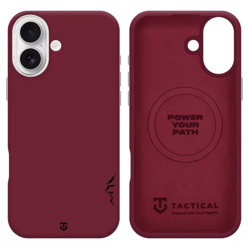 Tactical MagForce Velvet Smoothie 2.0 tok Apple iPhone 17 készülékhez bordó