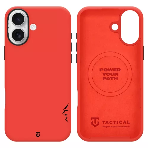 Tactical MagForce Velvet Smoothie 2.0 tok Apple iPhone 17 készülékhez piros