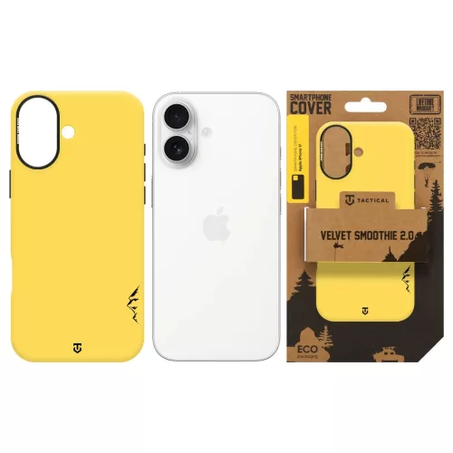 Tactical MagForce Velvet Smoothie 2.0 tok Apple iPhone 17 készülékhez banán