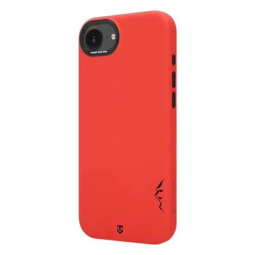 Tactical MagForce Velvet Smoothie 2.0 tok Apple iPhone 16e/17e készülékhez, vörös