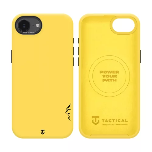 Tactical MagForce Velvet Smoothie 2.0 tok Apple iPhone 16e/17e készülékhez banánsárga