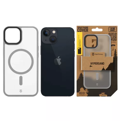 Tactical MagForce Hypersand tok Apple iPhone 13 készülékhez világosszürke