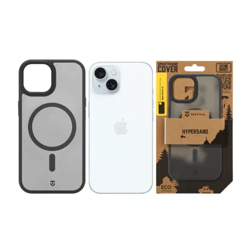 Tactical MagForce Hypersand tok Apple iPhone 15 készülékhez aszfalt