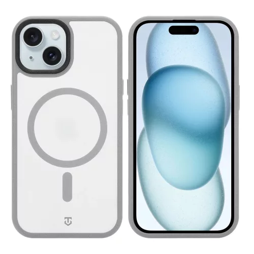 Tactical MagForce Hypersand tok Apple iPhone 15 készülékhez világosszürke
