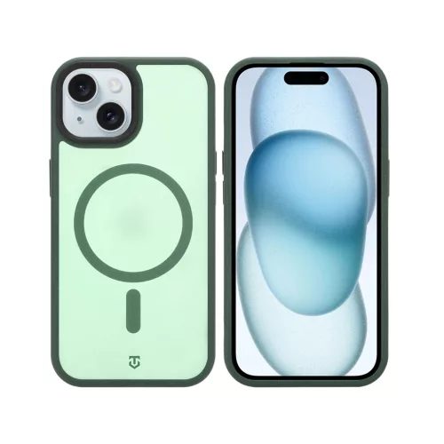 Tactical MagForce Hypersand tok Apple iPhone 15 készülékhez erdei zöld
