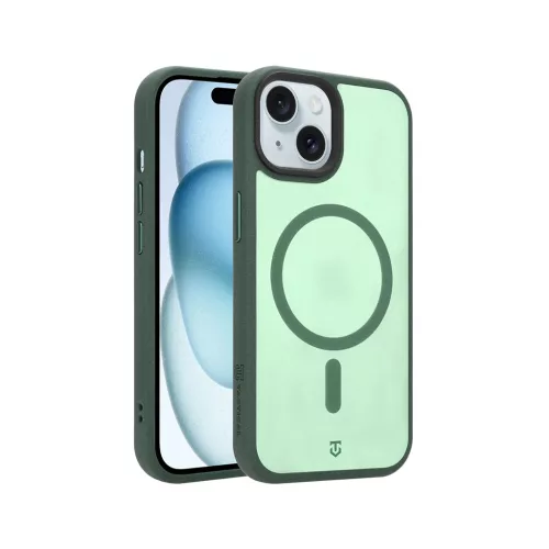 Tactical MagForce Hypersand tok Apple iPhone 15 készülékhez erdei zöld