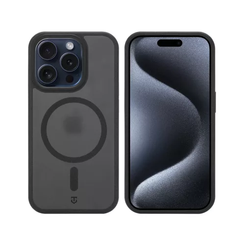 Tactical MagForce Hypersand tok Apple iPhone 15 Pro készülékhez aszfalt